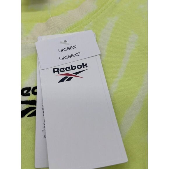 Reebok Unisex Classics Tie-Dye T-Shirt in Semi Energy Glow Size XS - Picture 7 of 10